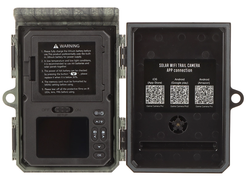 Kamera leśna Fotopułapka HC-RD7000WF z panelem fotowoltaicznym