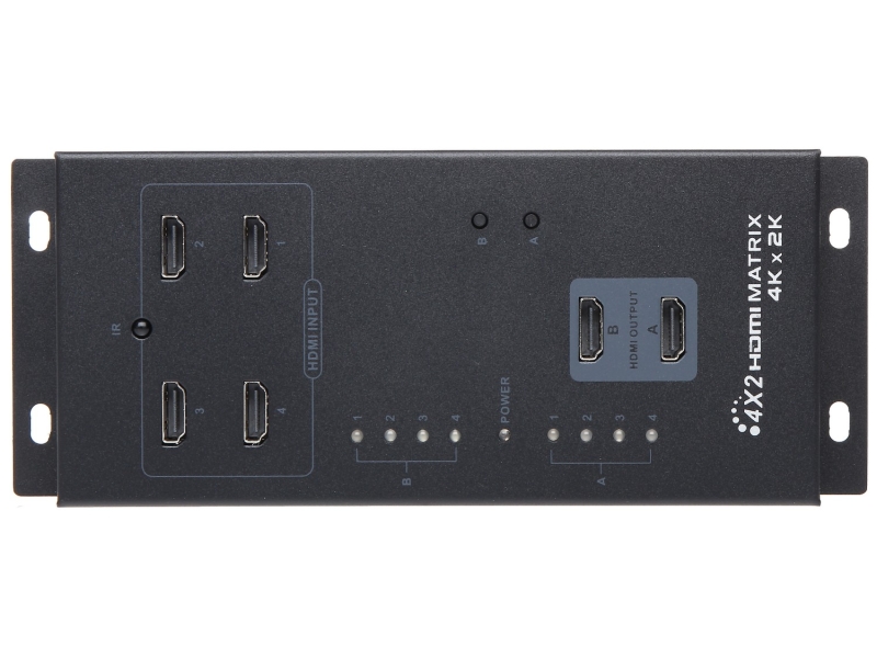 Przełącznik HDMI 4 wejścia rozgałęźnik HDMI-SW-4/2K