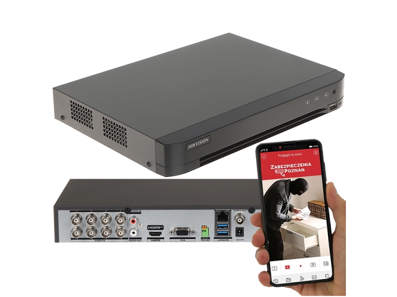 Rejestrator iDS-7208HUHI-M2/S/A Hikvision AcuSense
