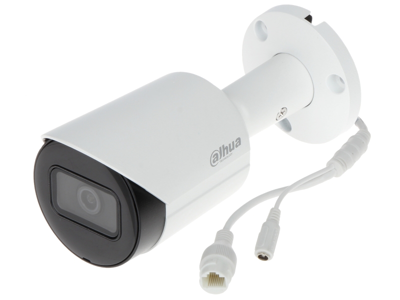 Monitoring podwórka 4 kamery IP Dahua 4MPx IPC-HFW2431S-S-0280B-S2 Starlight Analiza IVS