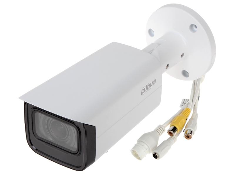 Monitoringu sklepu 5 kamer IP 8MPx Dahua IPC-HFW3841T-ZAS-27135 ZOOM Starlight Analiza SMD PLUS