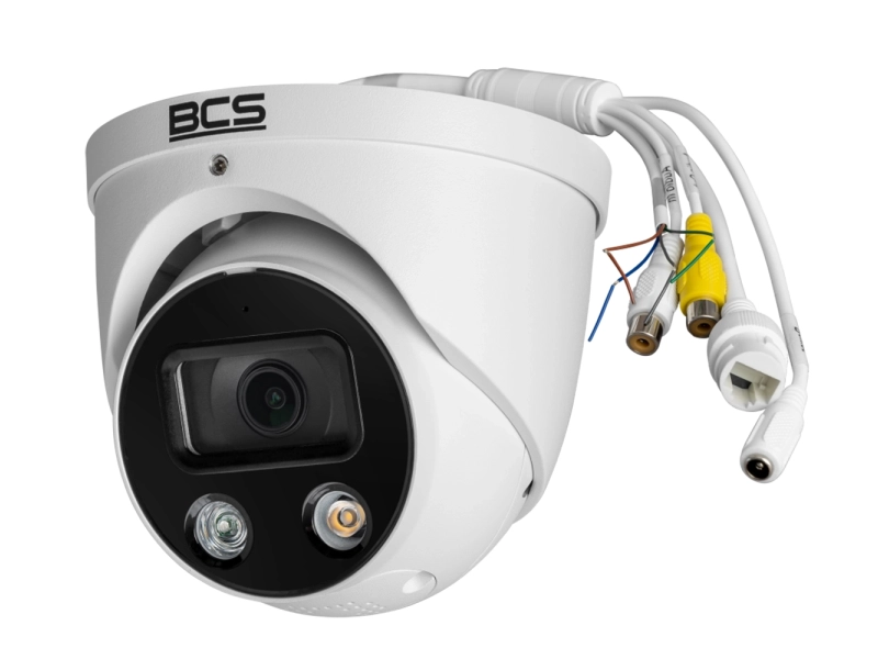 Kamera nocna kolorowa IP BCS-L-EIP58FCR3L3-Ai1(2) BCS LINE 8MPx NightColor 24h/7 Analityka IR30 MicroSD