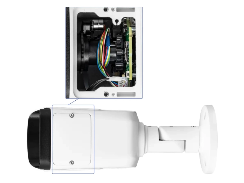 Kamera z zoomem optycznym BCS-L-TIP58VSR6-Ai1(2) 2.7-12 mm 8MPx ANALITYKA IR60 MICROSD