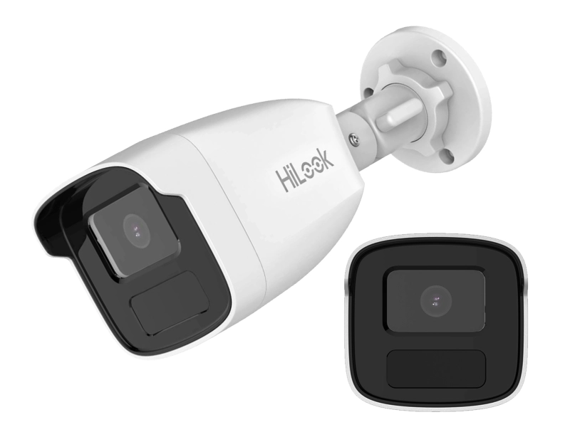 Kamera tubowa do monitoringu IP Hilook by Hikvision IPCAM-B4-50IR 4Mpx Aplikacja IR50 PoE