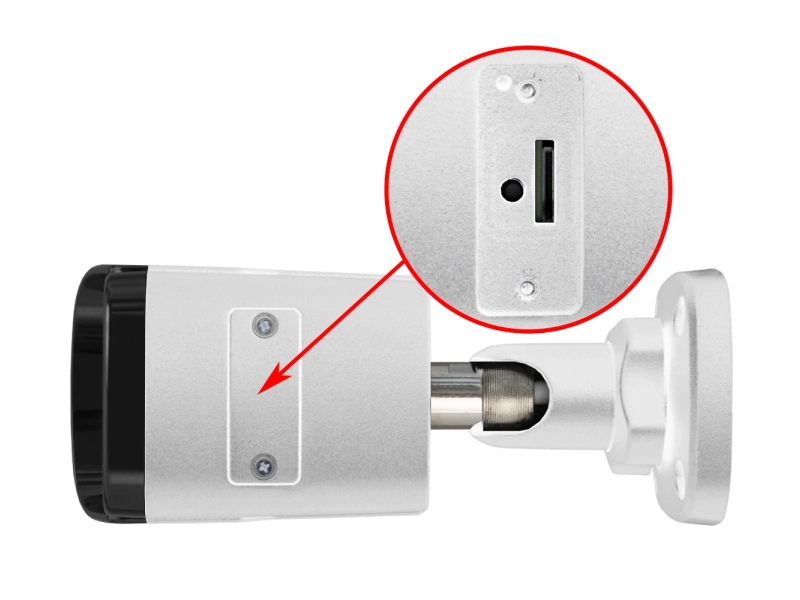 Kamera IP BCS z mikrofonem BCS-P-TIP22FSR4-AI1 Analityka Starlight IR40 Alarm MicroSD