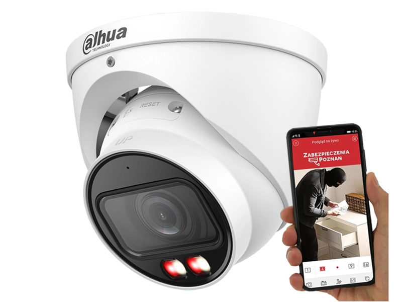 Kamera IP DAHUA IPC-HDW2449T-ZS-IL-27135 4MPx  2.7-13.5 mm MOTOZOOM Smart Dual Light WizSense