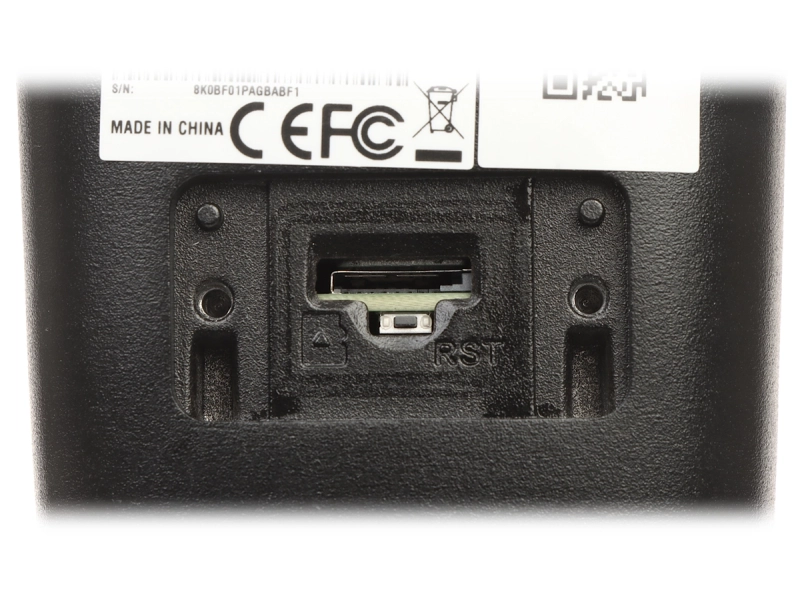 Czarna kamera IP Dahua IPC-HFW2541E-S-0280B-BLACK 5MPx Wizsense StarLight Analityka IVS IR30 MicroSD Audio