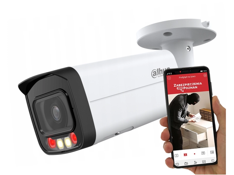 Kamera IP Dahua IPC-HFW2849T-ZAS-IL-27135 8MPx Motozoom 2,7-13,5mm Wizsense StarLight  IR60 MicroSD Audio