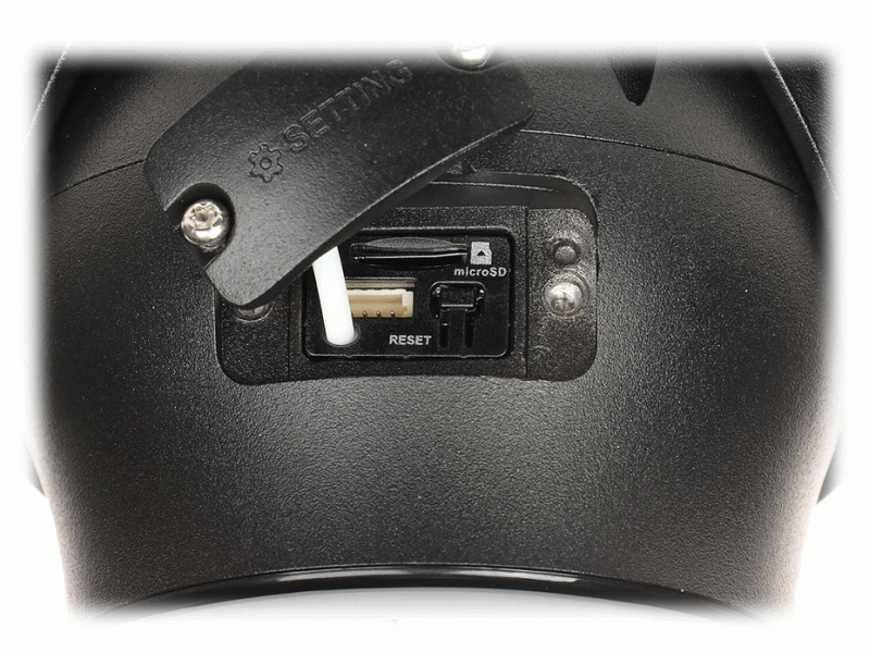 Kamera IP Hikvision DS-2CD2387G2-LU(2.8mm)(C) BLACK ColorVu Acusense 8 Mpx Aplikacja PoE MicroSD Mikrofon