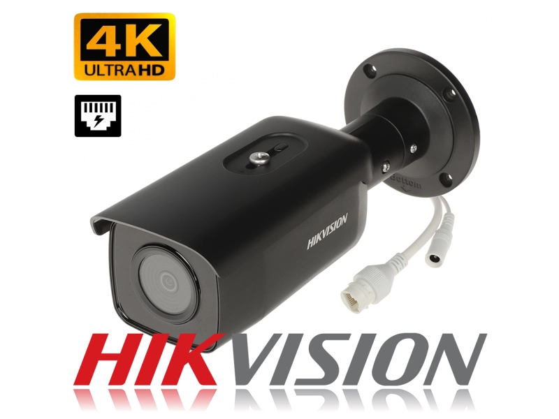 Kamera IP Hikvision DS-2CD2T86G2-2I (2.8MM)(C) (BLACK) AcuSense 8Mpx