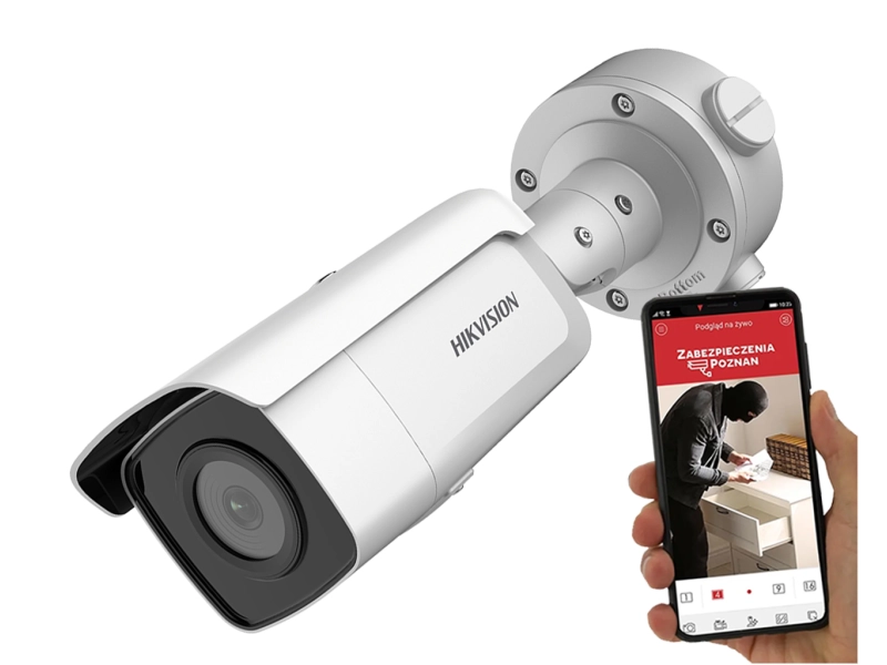 Kamera na dzień i noc zewnętrzna IP Hikvision DS-2CD3T86G2-4IS(2.8MM)(C) AcuSense DarkFighter 8Mpx