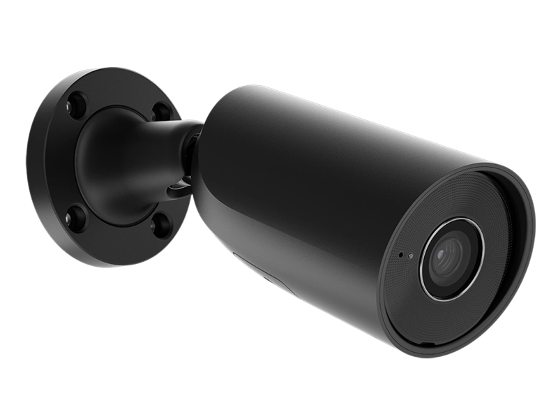 Kamera IP tubowa Ajax BulletCam 5Mpx BLACK 2.8mm Rozpoznawanie ruchu i obiektów, wbudowany mikrofon
