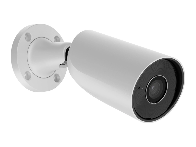 Kamera IP tubowa Ajax BulletCam 5Mpx WHITE 4mm Rozpoznawanie ruchu i obiektów, wbudowany mikrofon