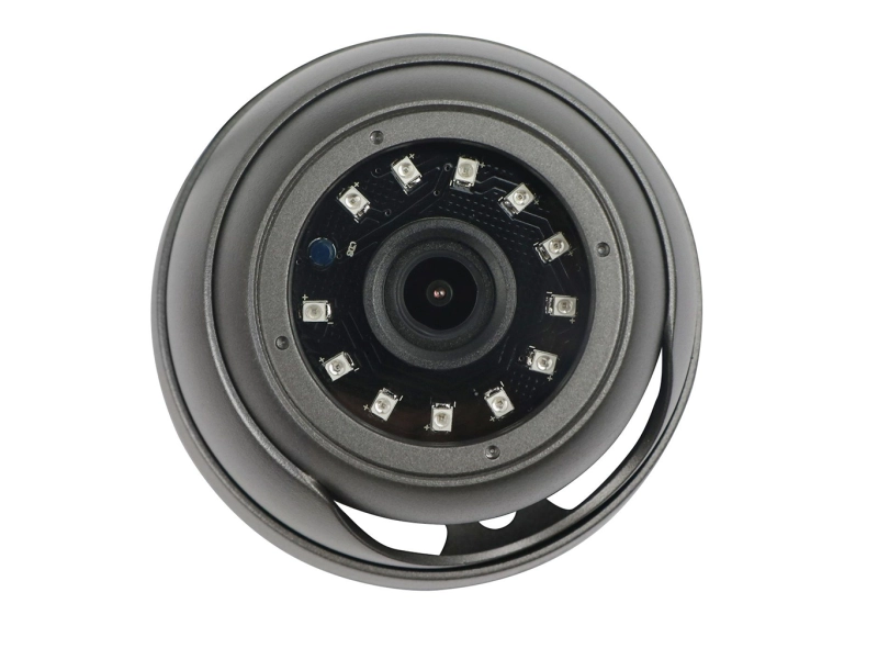 Kamera kopułowa czarna CCTV HD 4W1 2Mpx 5TECH do Wideodomofonu analogowego VERUS 5TECH