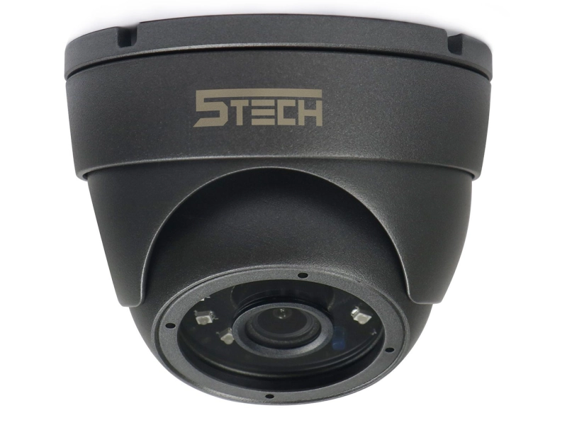 Kamera kopułowa czarna CCTV HD 4W1 2Mpx 5TECH do Wideodomofonu analogowego VERUS 5TECH