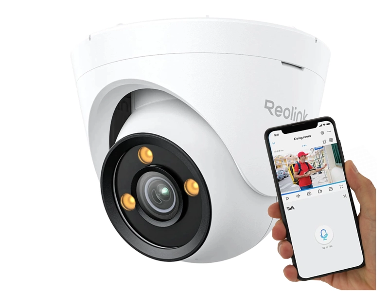 Kamera kopułowa IP Reolink P335X 8Mpx ColorX Inteligentne wykrywanie, dokładne alerty PoE