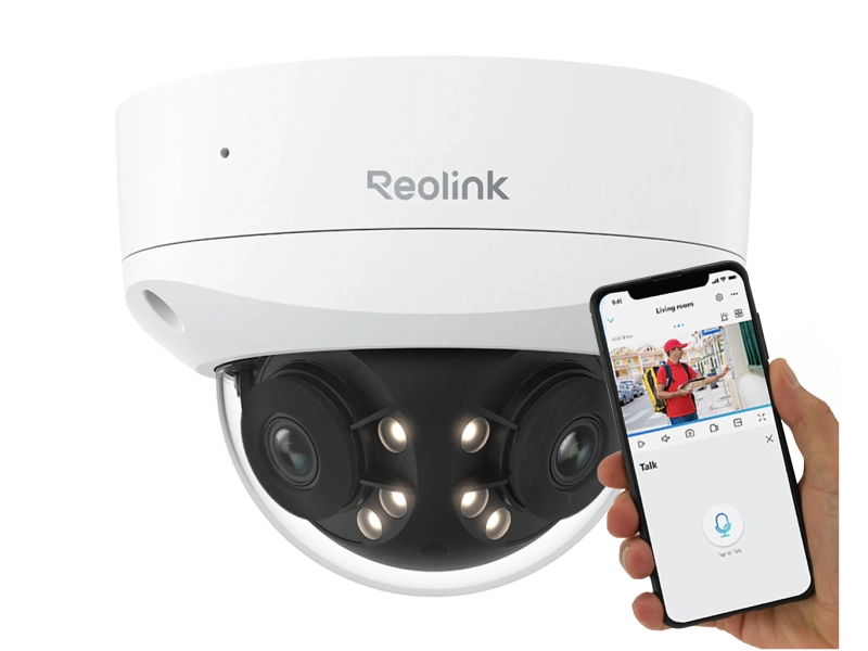 Kamera kopułowa Reolink DUO SERIES P757 16MPx z obiektywem panoramicznym 180° PoE