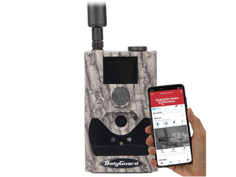 Kamera leśna fotopułapka HC-BG584 4G Android microSD 5MPx