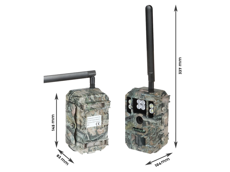 Kamera leśna fotopułapka HC-BG662-M GSM 4G LTE 56Mpx Android microSD