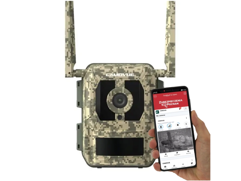 Kamera leśna fotopułapka Reolink Camovue 8MPx LTE Series Talon T130 Android microSD