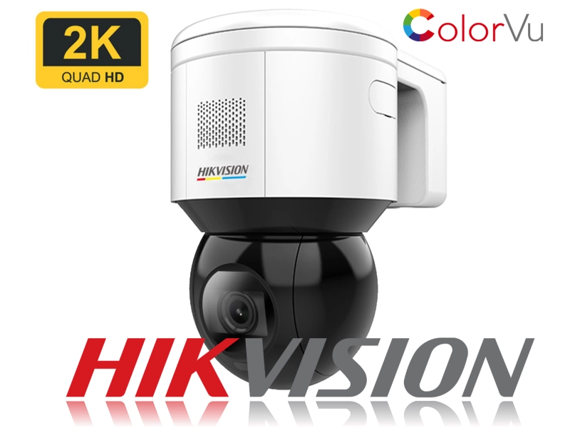 Kamera obrotowa IP PTZ Hikvision DS-2DE3A400BW-DE/W(F1)(S5) WiFi, ColorVu, Ausense 4Mpx, 4 mm