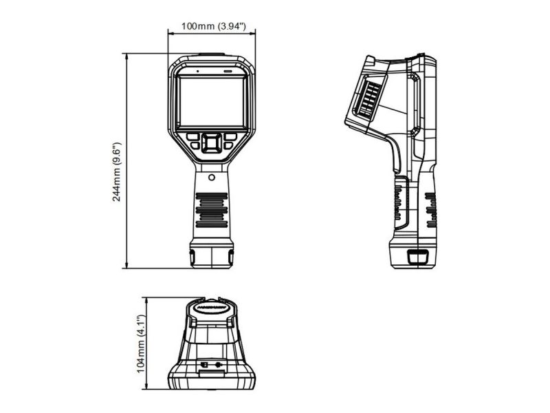 Kamera termowizyjna ręczna Hikvision DS-2TP21B-6AVF/W do pomiaru temperatury 6mm