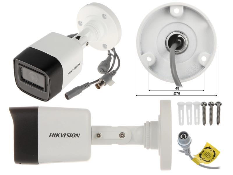 Kamera tubowa 4in1 Hikvision DS-2CE16H0T-ITFS(2.8MM) 5 MPx TurboHD