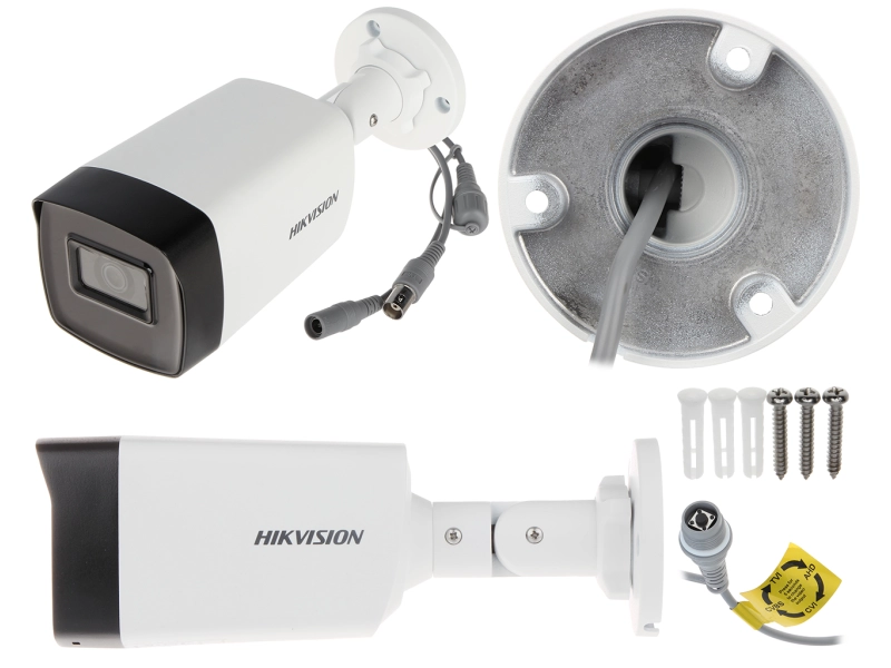 Hikvision Telecamera Bullet Turbohd 2MP, 4in1, Ottica Fissa 3.6mm, DS-2CE16D3T-I, IP67, Per Esterni E Interni