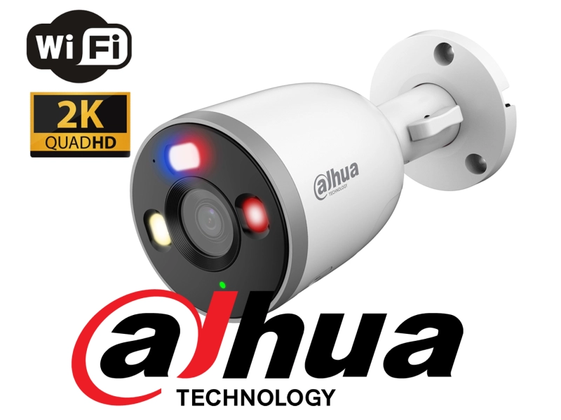 Kamera tubowa IP WiFi Dahua F5D-PV-0280B 5Mpx, Smart Dual Light, Smart Detekcja, Mikrofon