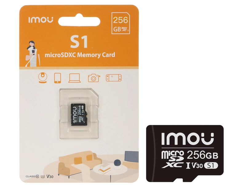 Karta pamięci MicroSD 256GB IMOU S1