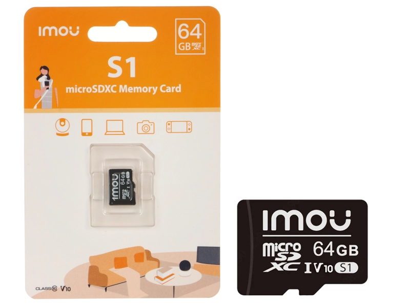 Karta pamięci MicroSD 64GB IMOU S1