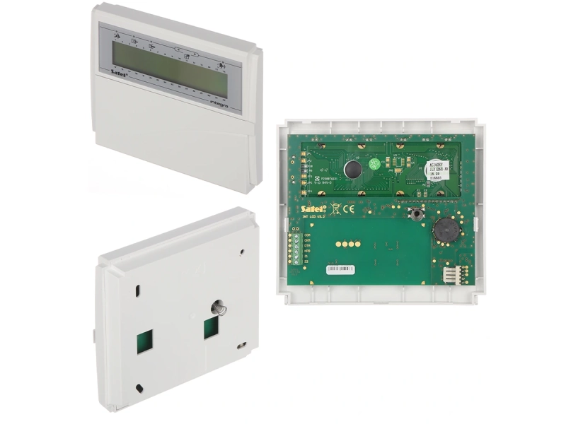 Manipulator do centrali alarmowej LCD SATEL INT-KLCD-GR