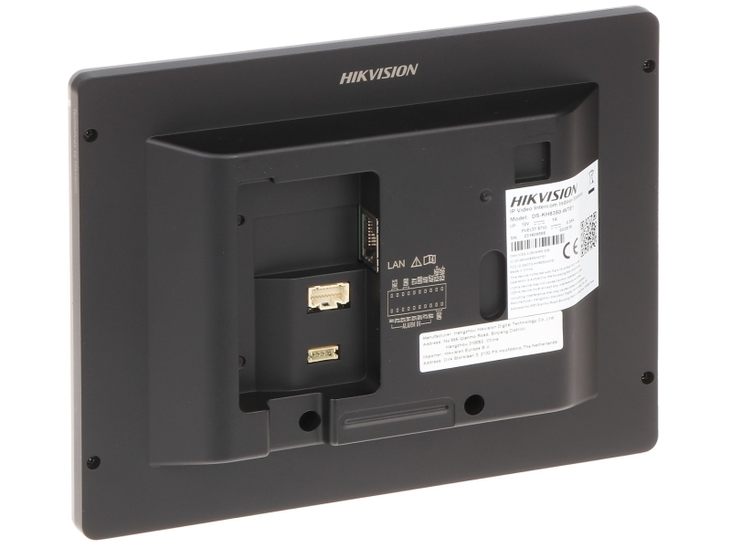 Wideodomofon zestaw 2 monitory Hikvision KH8350-WTE1 + karta microSD 32 Gb