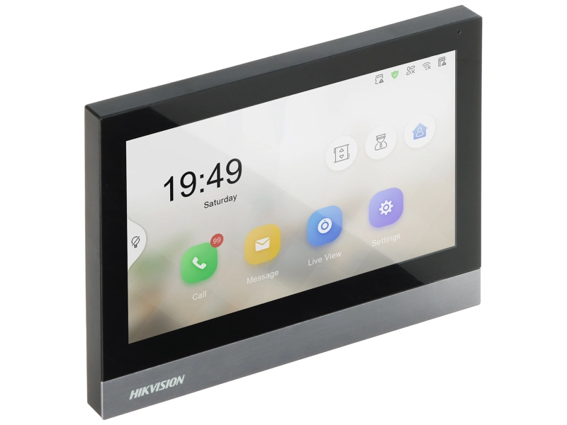 Monitor do wideodomofonu IP Hikvision DS-KH8380-WTE1 7" LCD, PoE