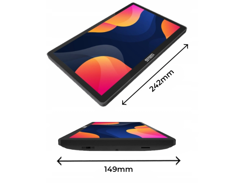 Wideodomofon sterowany smartfonem 5TECH czarny monitor 10