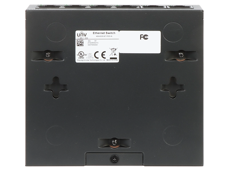 NSW2020-6T-POE-IN 4 portowy switch PoE UNIVIEW