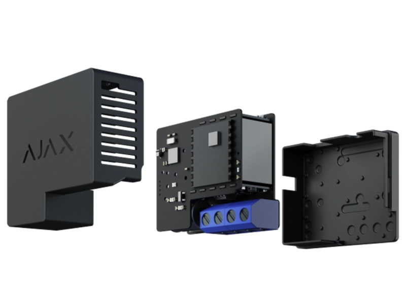 Przekaźnik do zdalnego sterowania zasilaniem 230V WallSwitch BLACK AJAX
