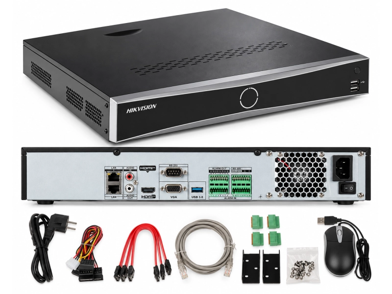 Rejestrator IP Hikvision DS-7732NXI-K4/VPRO na 32 do 12Mpx kamer Guanlan AI, AcuSeek, AcuSearch, AcuSense