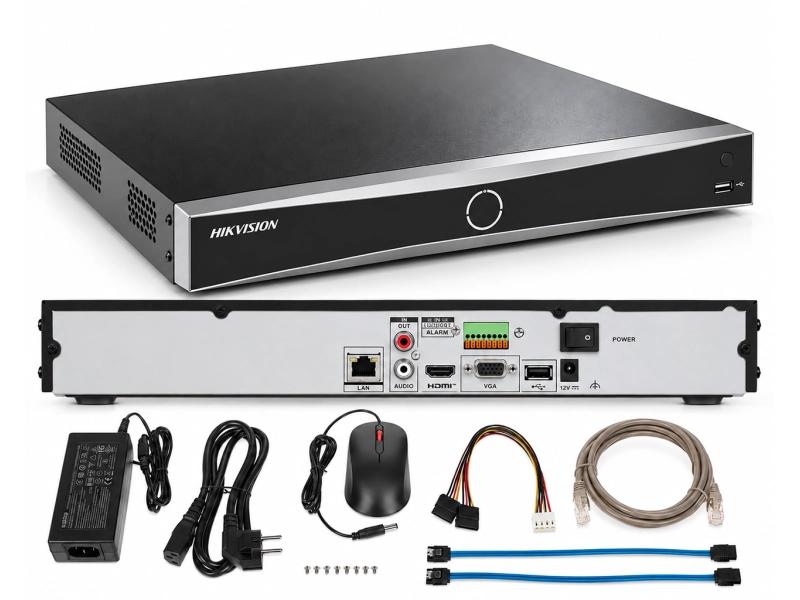 Rejestrator IP Hikvision DS-7608NXI-K2/VPRO na 8 do 12Mpx kamer Guanlan AI, AcuSeek, AcuSearch, AcuSense