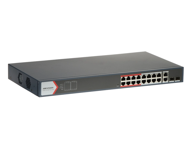 Switch PoE DS-3E0318P-E/M + SFP 18-PORTOWY Hikvision