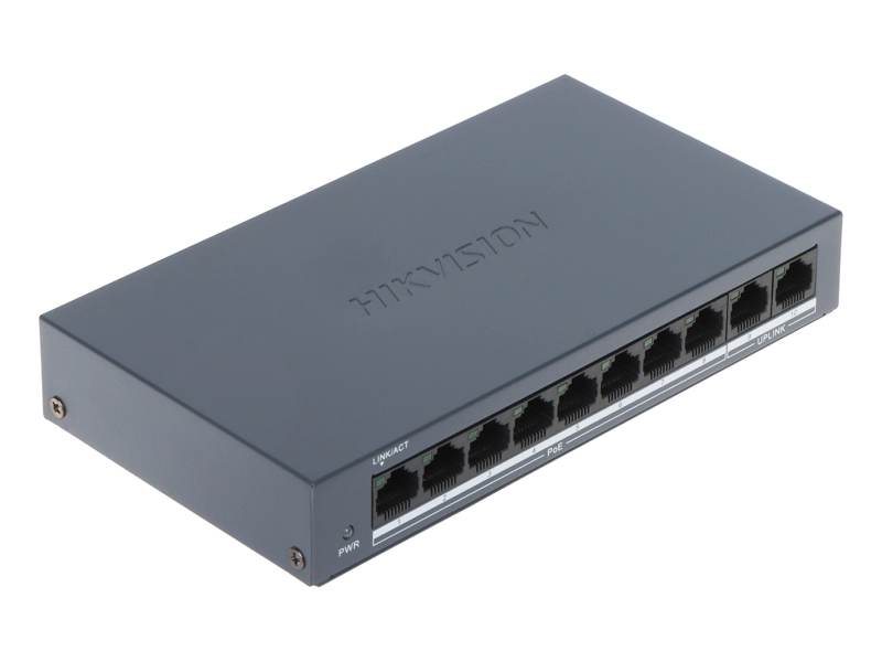 Switch PoE DS-3E0310P-E/M 10-PORTOWY Hikvision