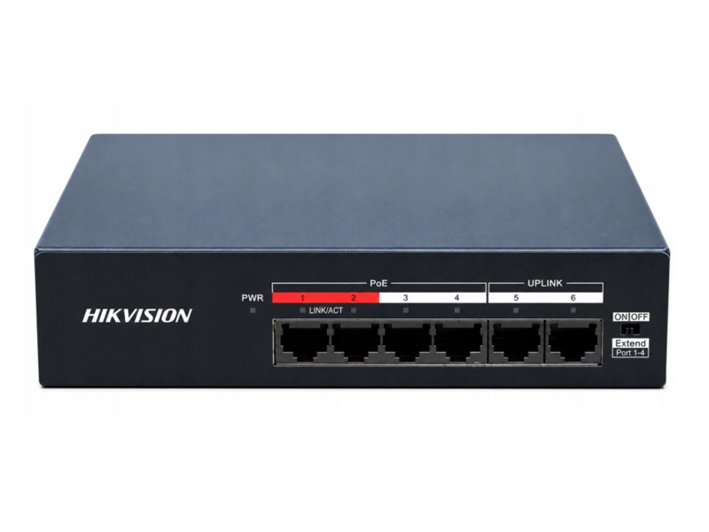Switch PoE DS-3E0310P-E/M 10-PORTOWY Hikvision