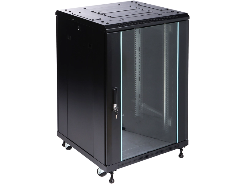 Szafa RACK stojąca EPRADO-R19-18U/600FW-BLUE