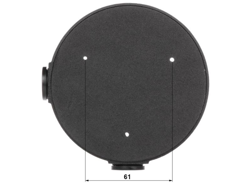 Uchwyt (puszka) do kamer Dahua PFA136-BLACK