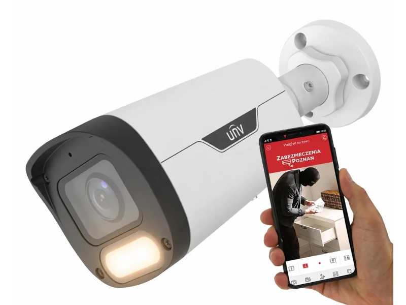 Kamera IP UNV IPC2314LE-ADF28KM-WP 4Mpx Ultra Motion Detection ColorHunter Wise-ISP