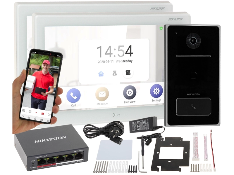 Wideodomofon Hikvision WiFi 7