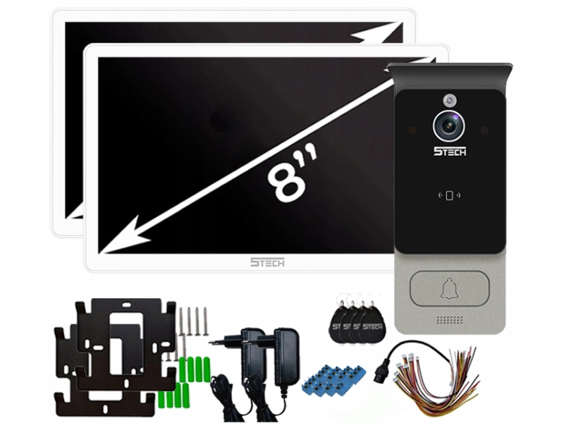 Wideodomofon 2-żyłowy 5Tech 2x Virgo One Plus 8