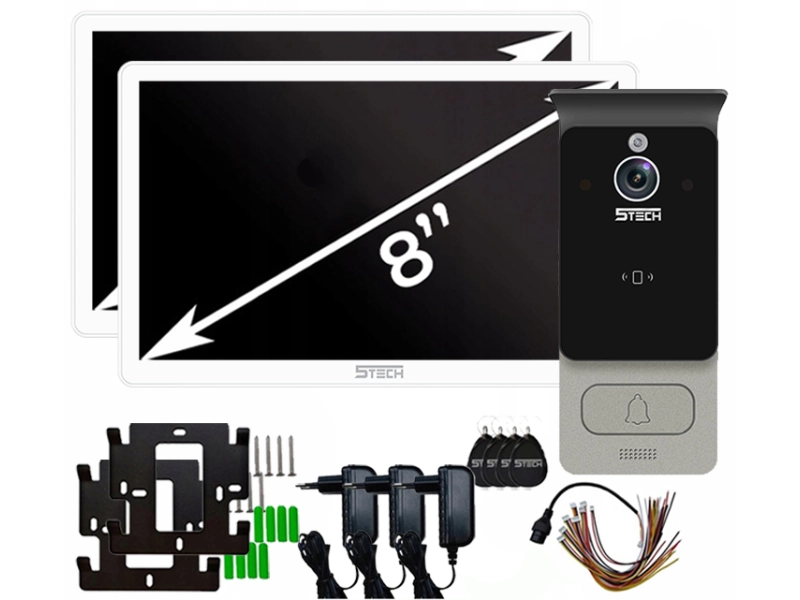 Wideodomofon 5Tech 2x Monitor Verus 8