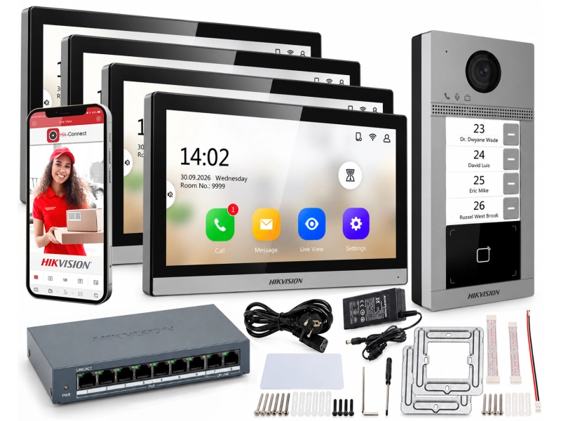 Wideodomofon Hikvision WiFi 7