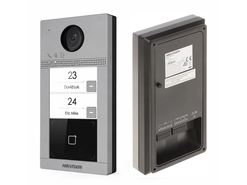 Wideodomofon czterorodzinny WiFi IP Hikvision 4x Monitor 7